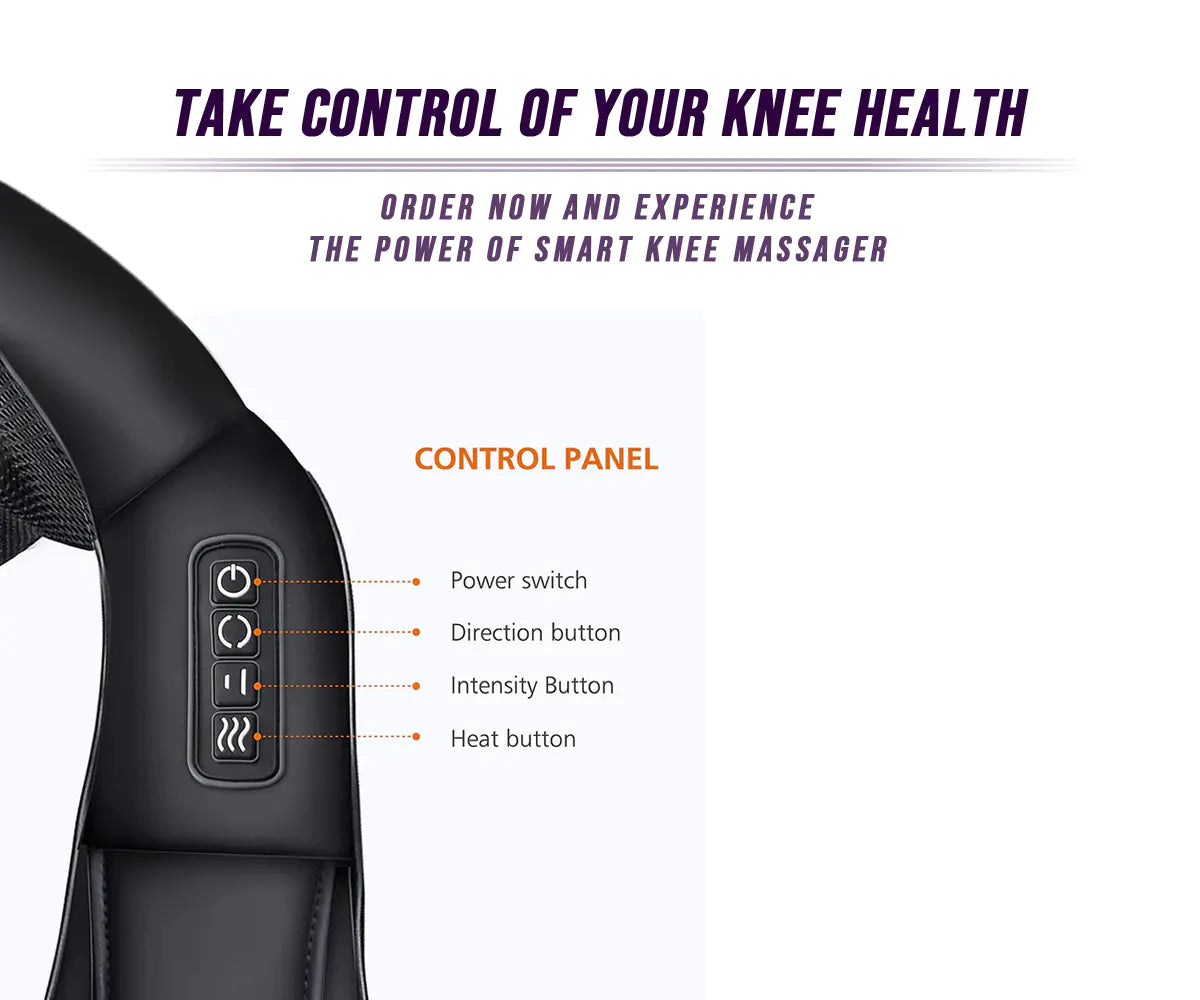 💪 Deep Relief On Demand – Heated Massager for Tension, Pain & Post-Workout Recovery