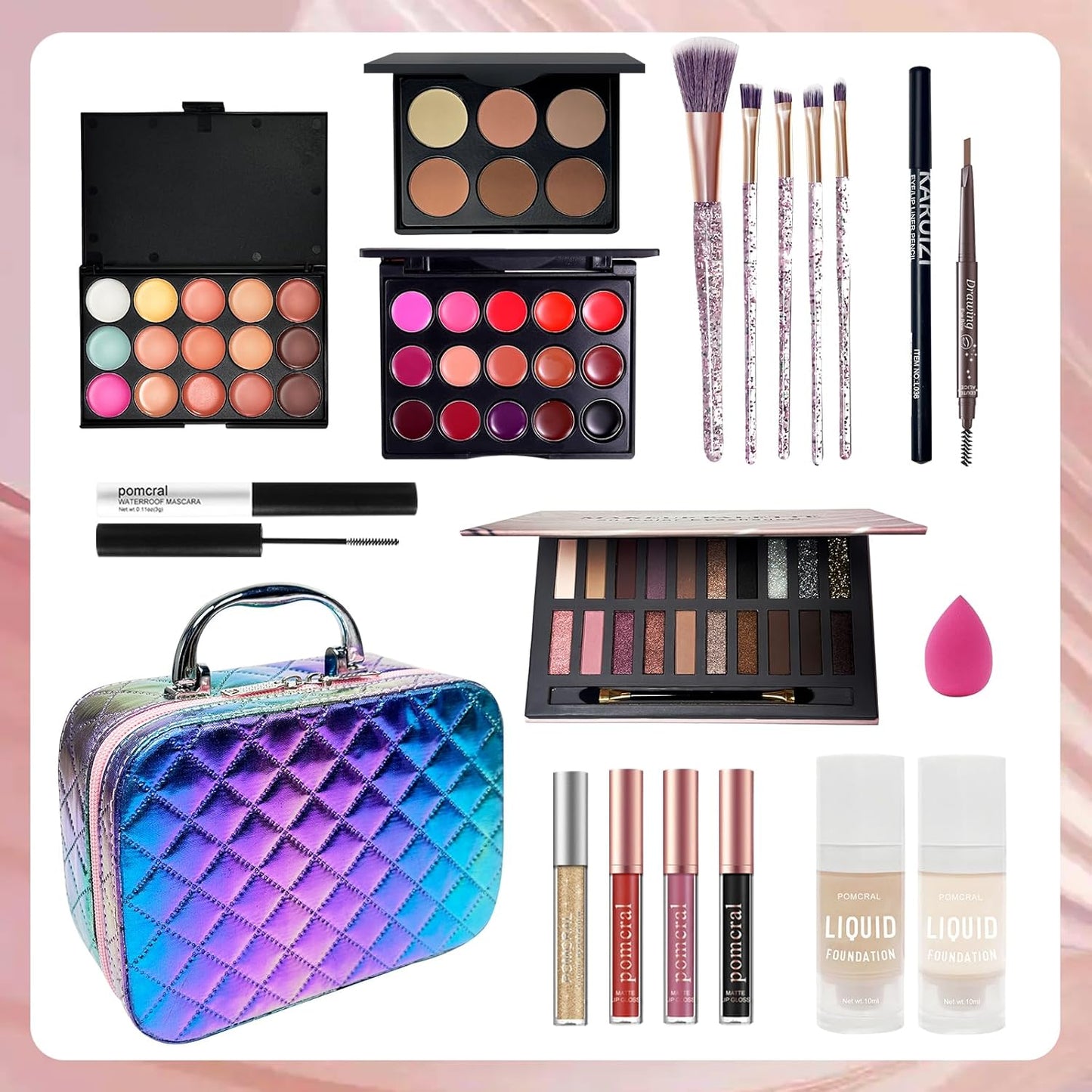 π₯ Customer Favorite! Compact Beauty Kit with Big Style in Every Swipe