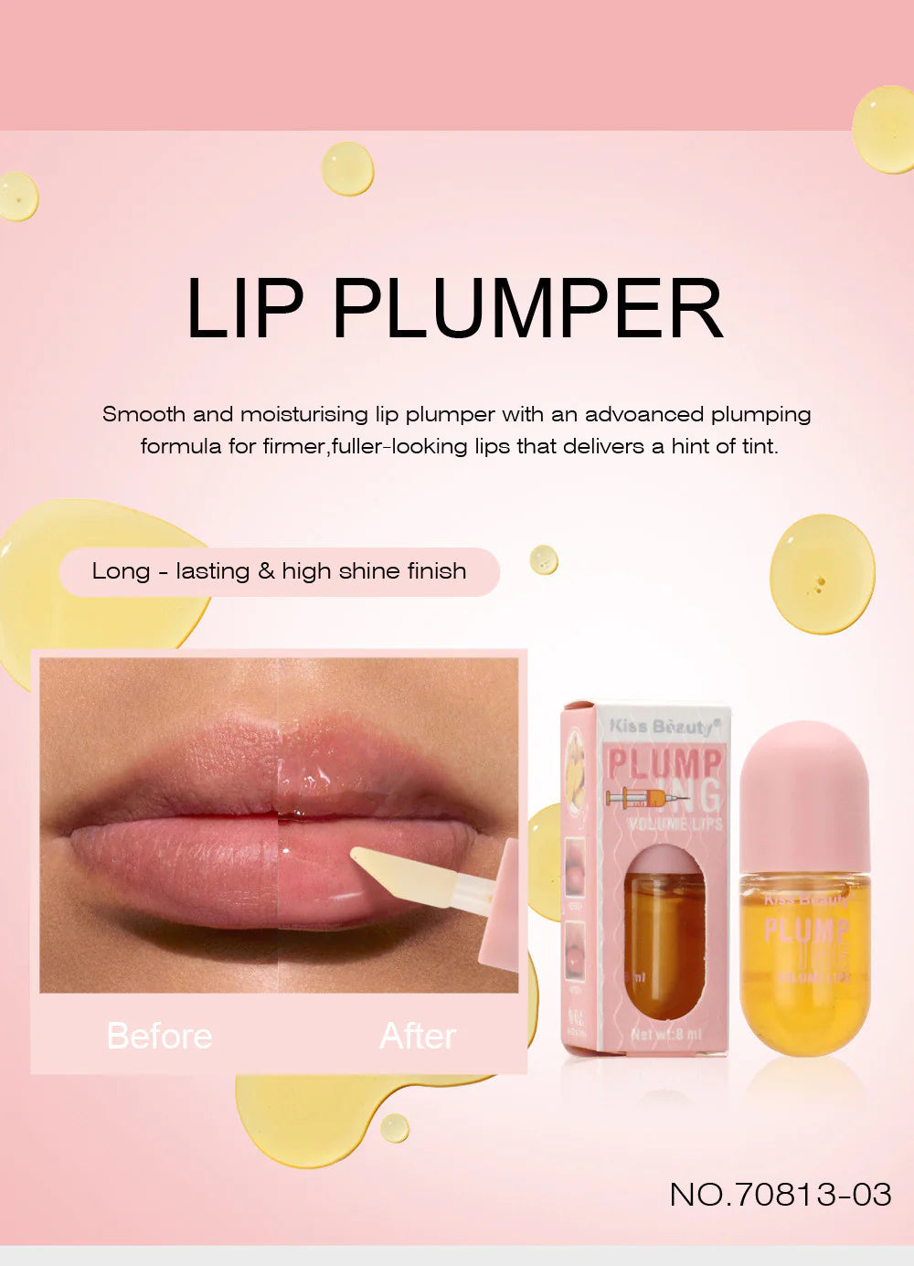 ✨ Instant Lip Volume – Glossy, Lush & Irresistible