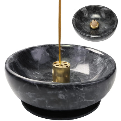🎯 Customer Favorite – Minimalist Marble Incense Holder for Calm & Style
