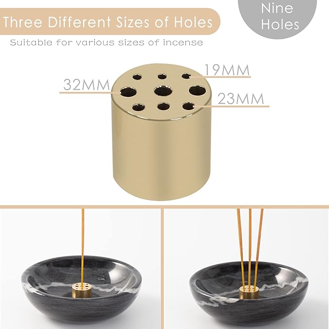 🎯 Customer Favorite – Minimalist Marble Incense Holder for Calm & Style