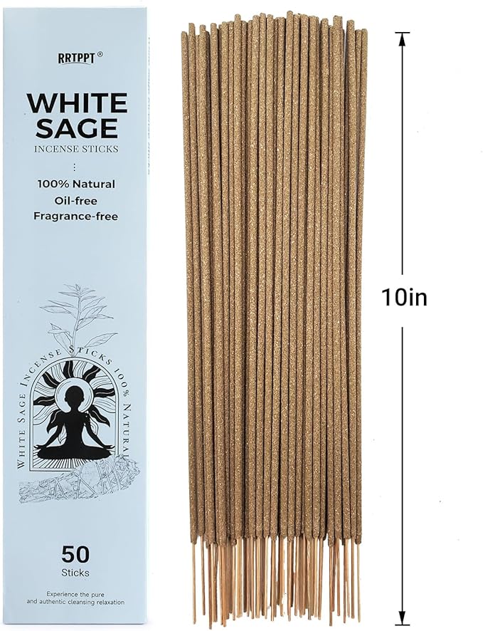 ✨ Aura Reset – White Sage Sticks for Daily Renewal