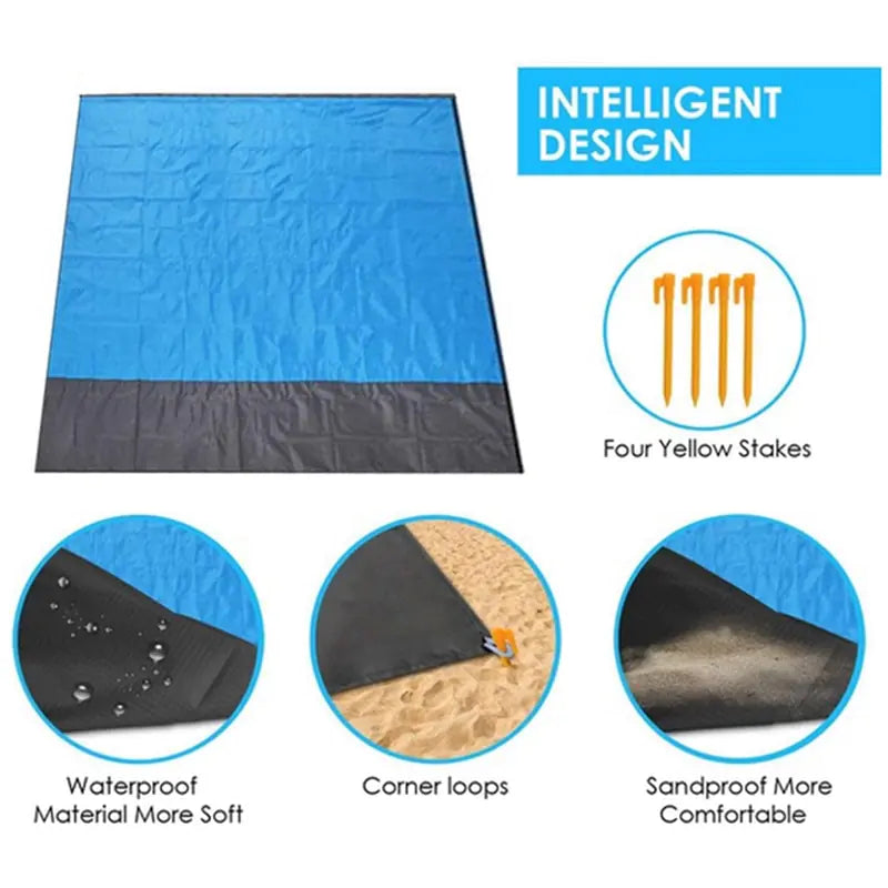 Compact & Waterproof Pocket Blanket