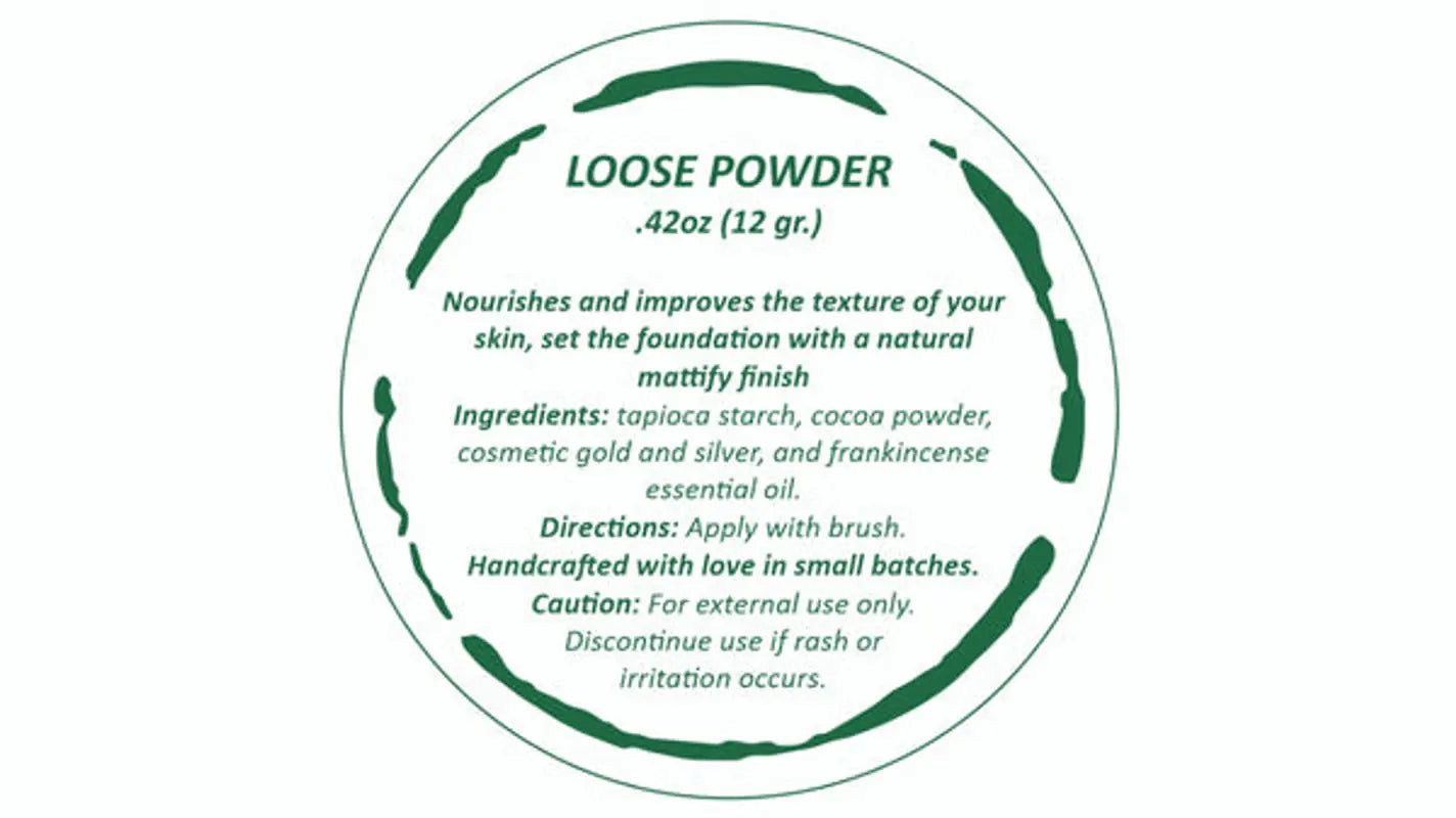 All-Natural & Eco-Friendly Bronzer Loose Powder.
