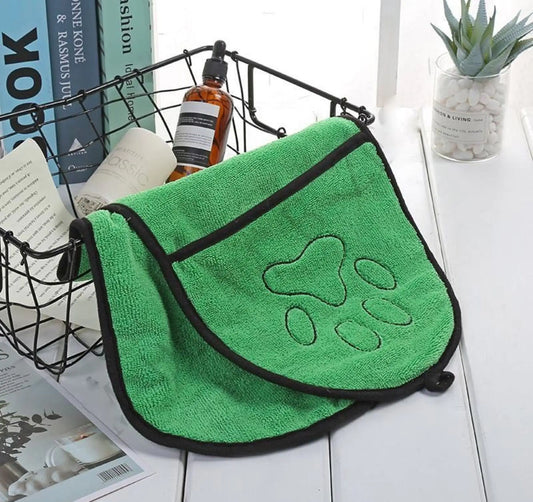 Must Have Ultra-Absorbent Dog Bath Towel