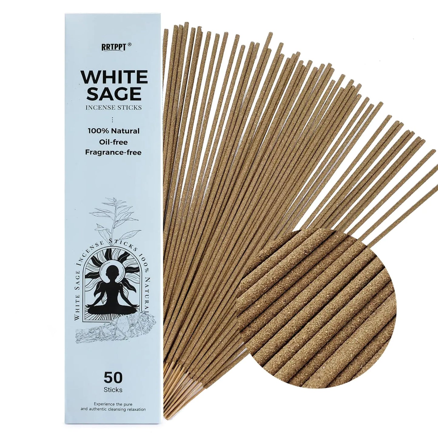 ✨ Aura Reset – White Sage Sticks for Daily Renewal